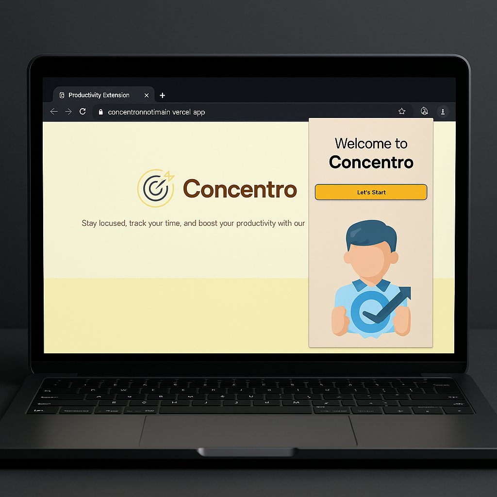 Concentro Chrome Extension